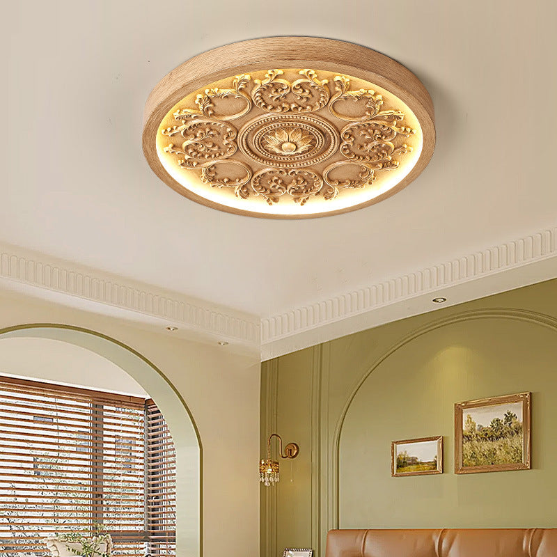 LumaResin | Ceiling Light – Dimmable Resin Design with Remote
