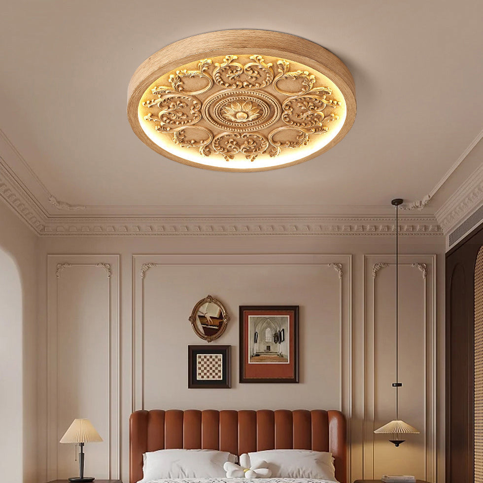 LumaResin | Ceiling Light – Dimmable Resin Design with Remote