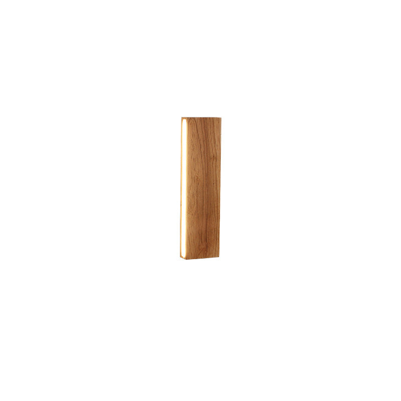 WoodAura | Wall Lamp – Natural Wood Design with Warm LED Glow