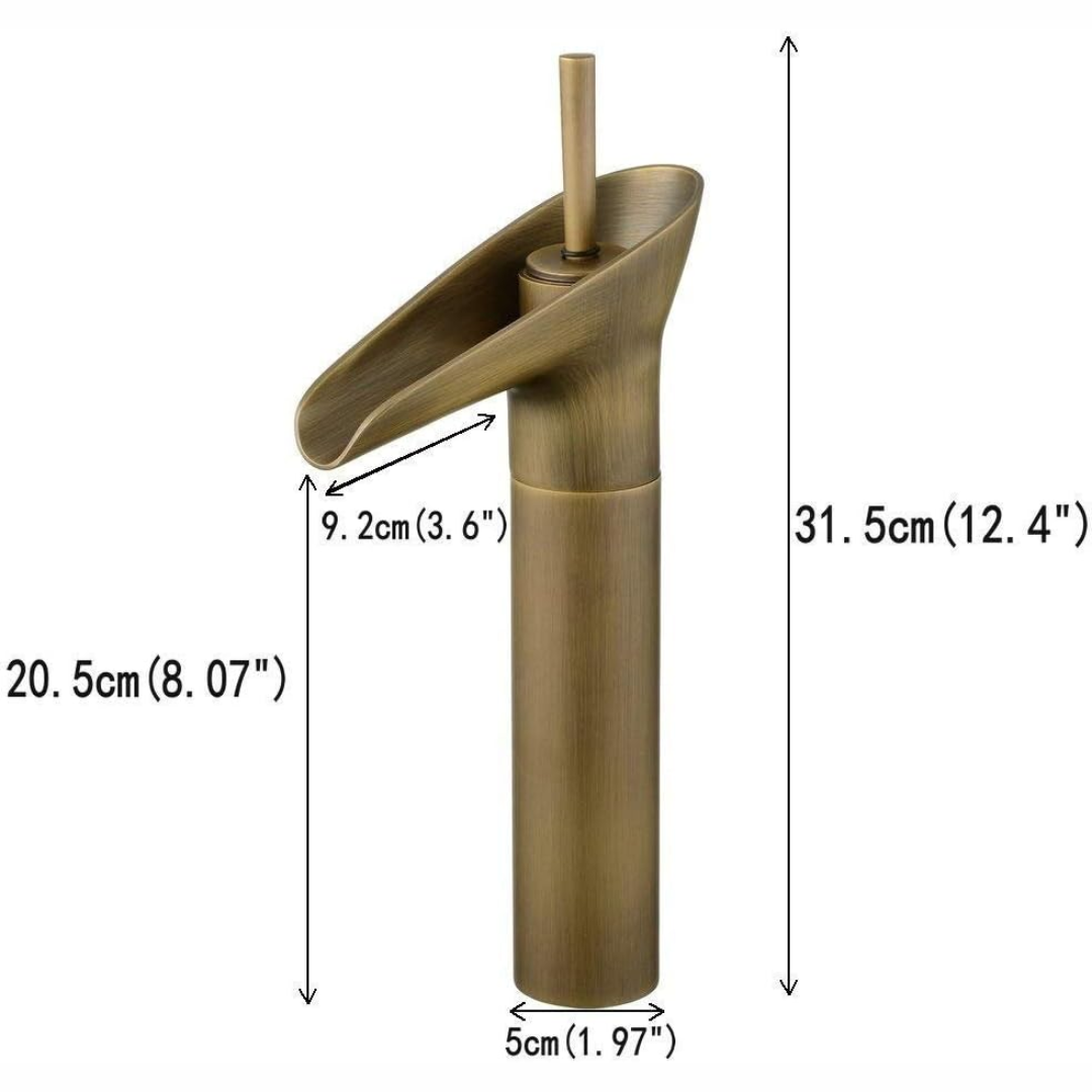 AquaCascade | Waterfall Tap – Spa-Inspired Calm for Your Bathroom