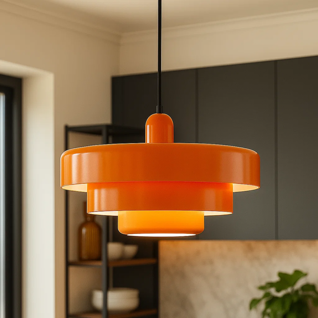 AuraPrism | Glass Ceiling Lamp – Nordic Warm Home Lighting