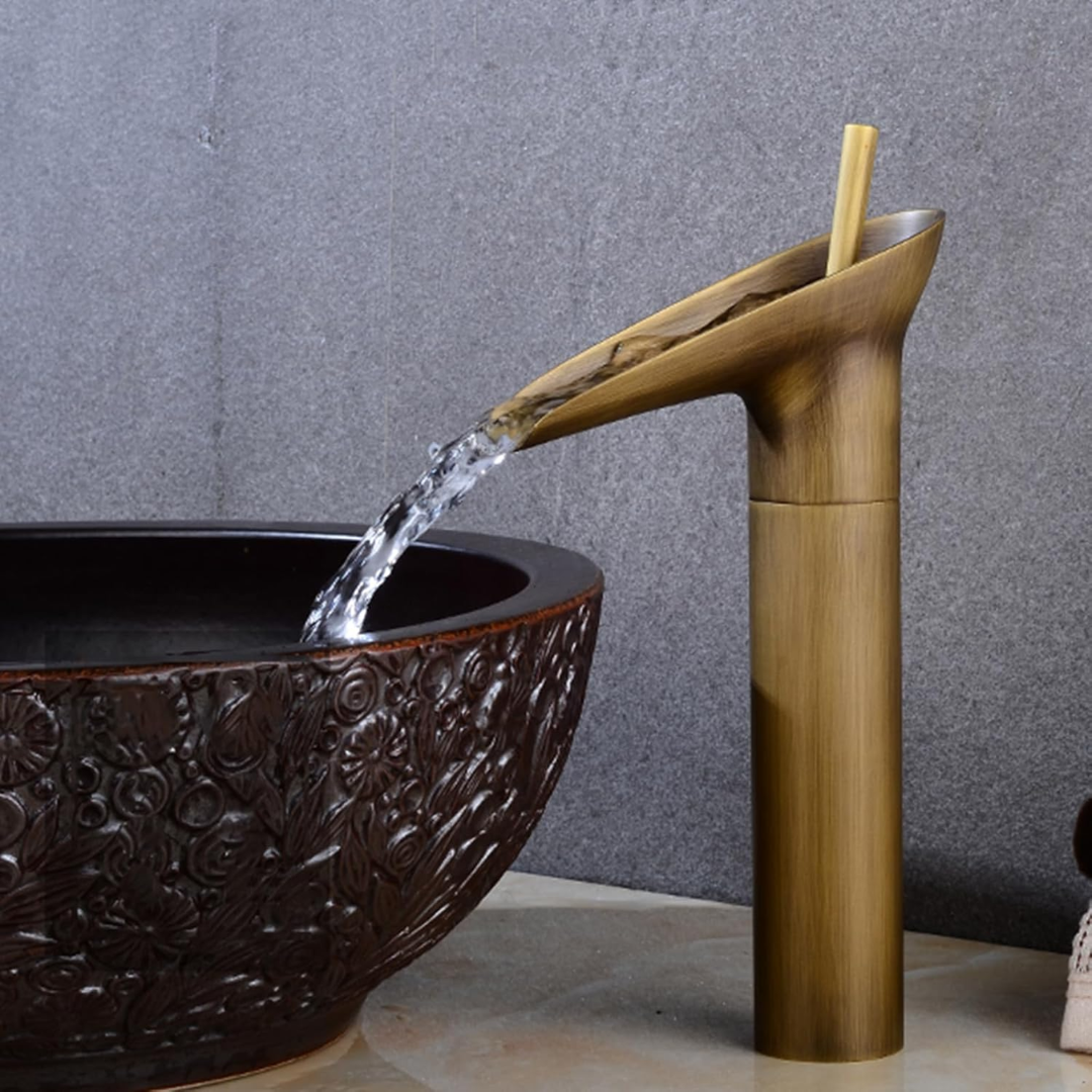 AquaCascade | Waterfall Tap – Spa-Inspired Calm for Your Bathroom