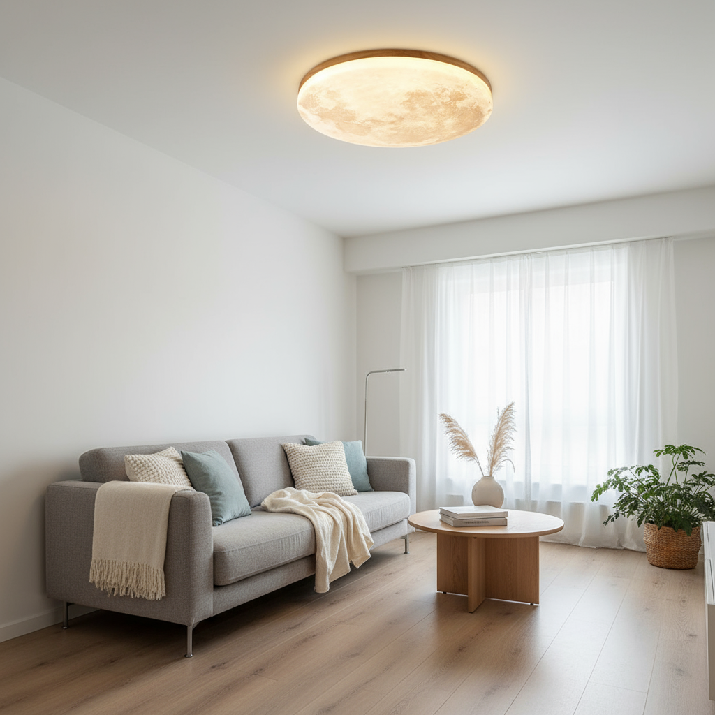 LumaRound | Ceiling Lamp – Warm Modern LED Glow
