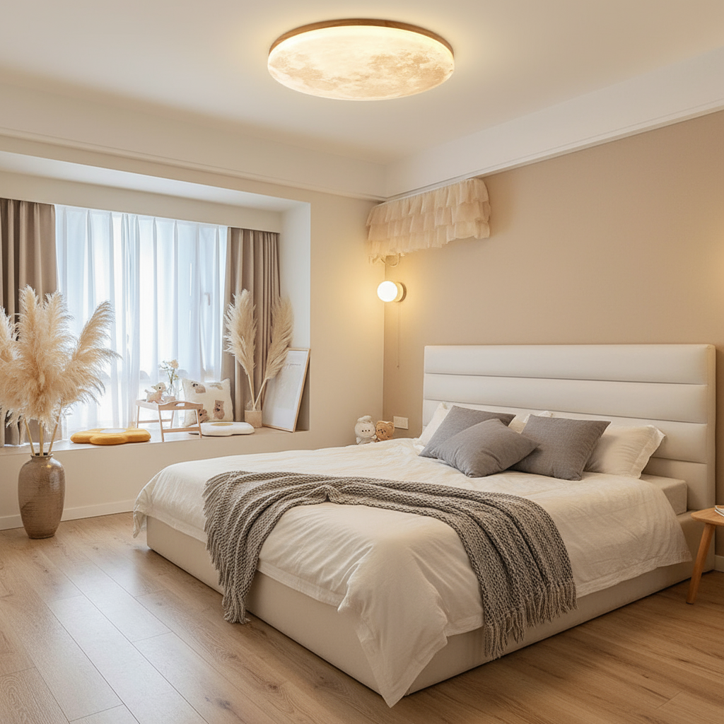 LumaRound | Ceiling Lamp – Warm Modern LED Glow