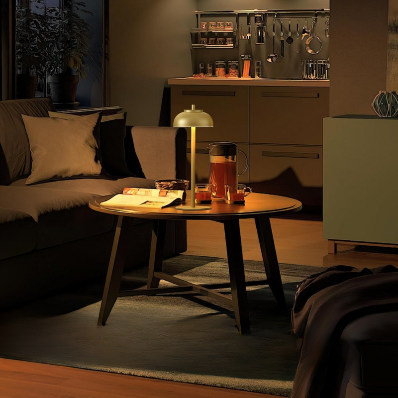 LumeAura | Wireless Table Lamp – Touch Control Light