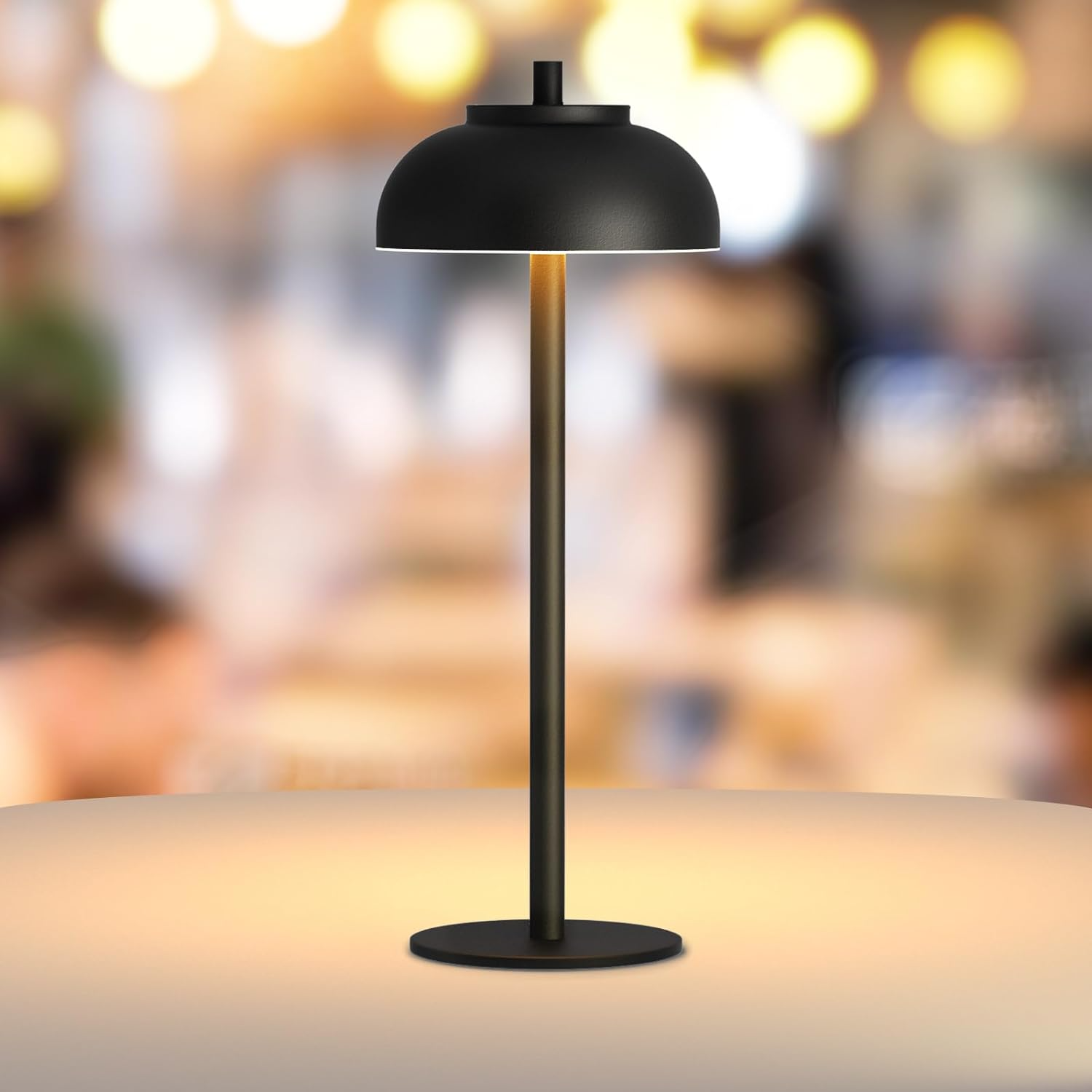 LumeAura | Wireless Table Lamp – Touch Control Light