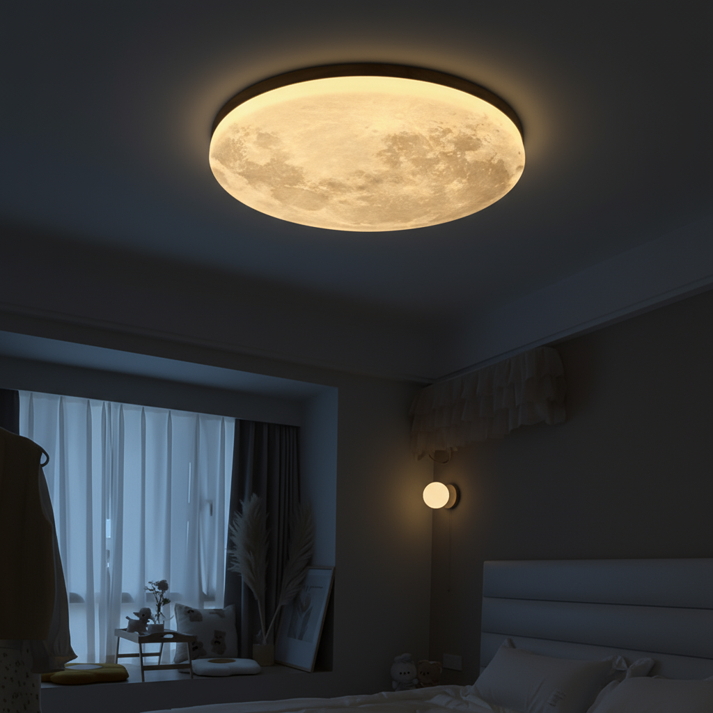 LumaRound | Ceiling Lamp – Warm Modern LED Glow