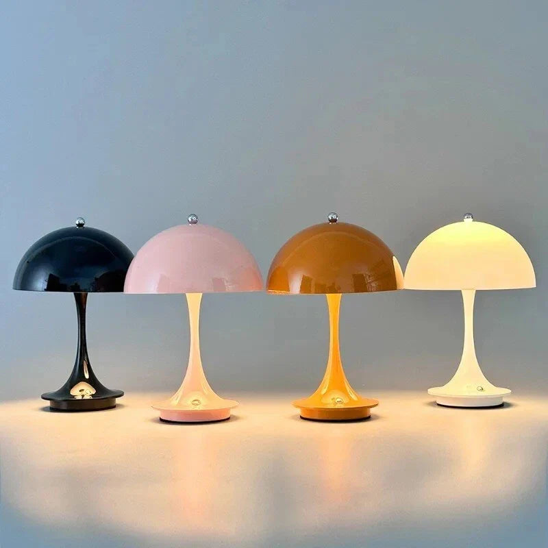 MushLuxe | Wireless Lamp – Portable LED Light for Any Space