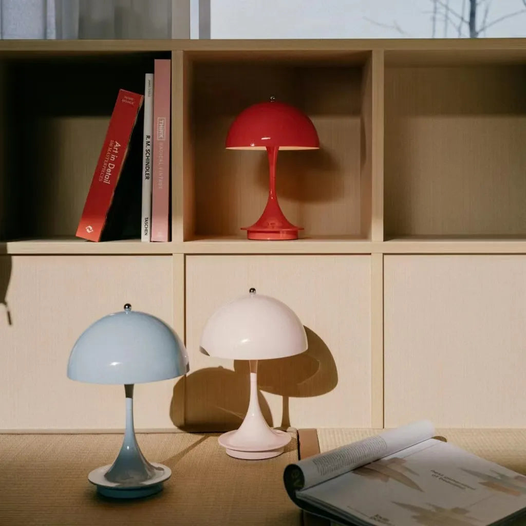 MushLuxe | Wireless Lamp – Portable LED Light for Any Space