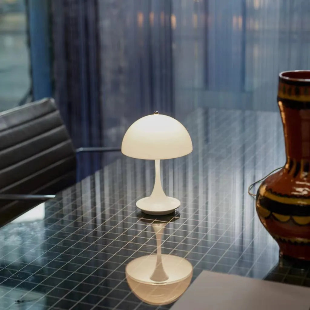 MushLuxe | Wireless Lamp – Portable LED Light for Any Space