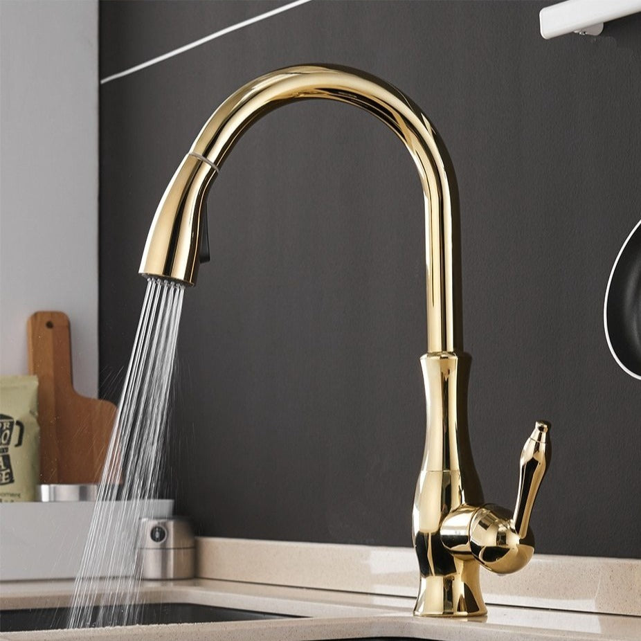 StreamFlex | Pull-Out Kitchen Tap – Modern Flexibility & Sleek Design
