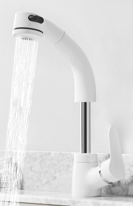 StreamLuxe | Adjustable Bathroom Tap – Pull-Out Design for Modern Flexibility