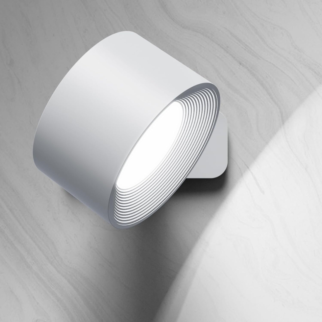 AuraFlex | Glow Wireless Wall Lamp – 360° Touch LED Lighting