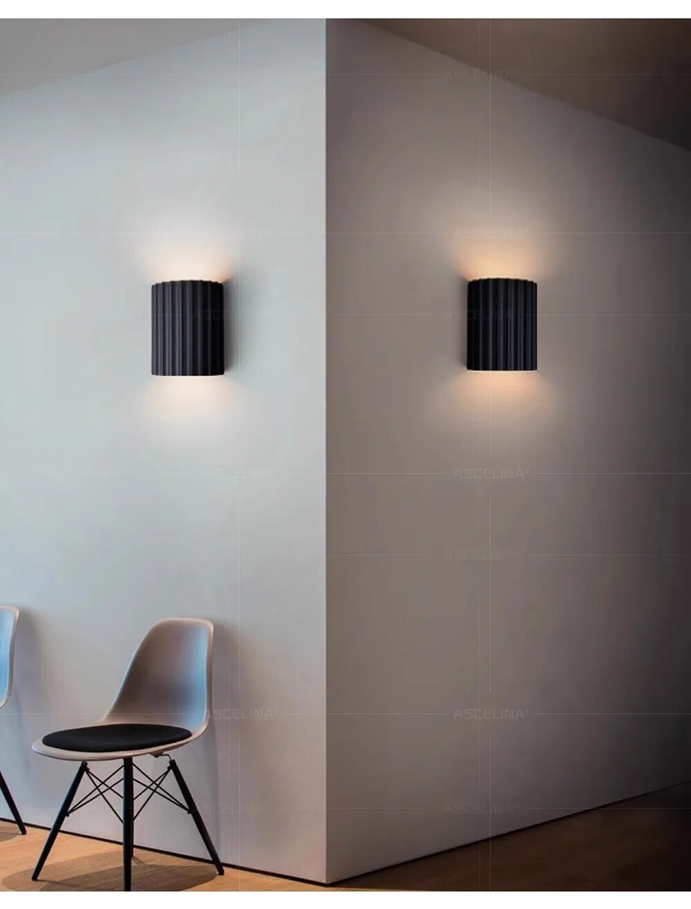 LumaEdge | Modern LED Wall Lamp – Artistic Design & Soft Warm Light
