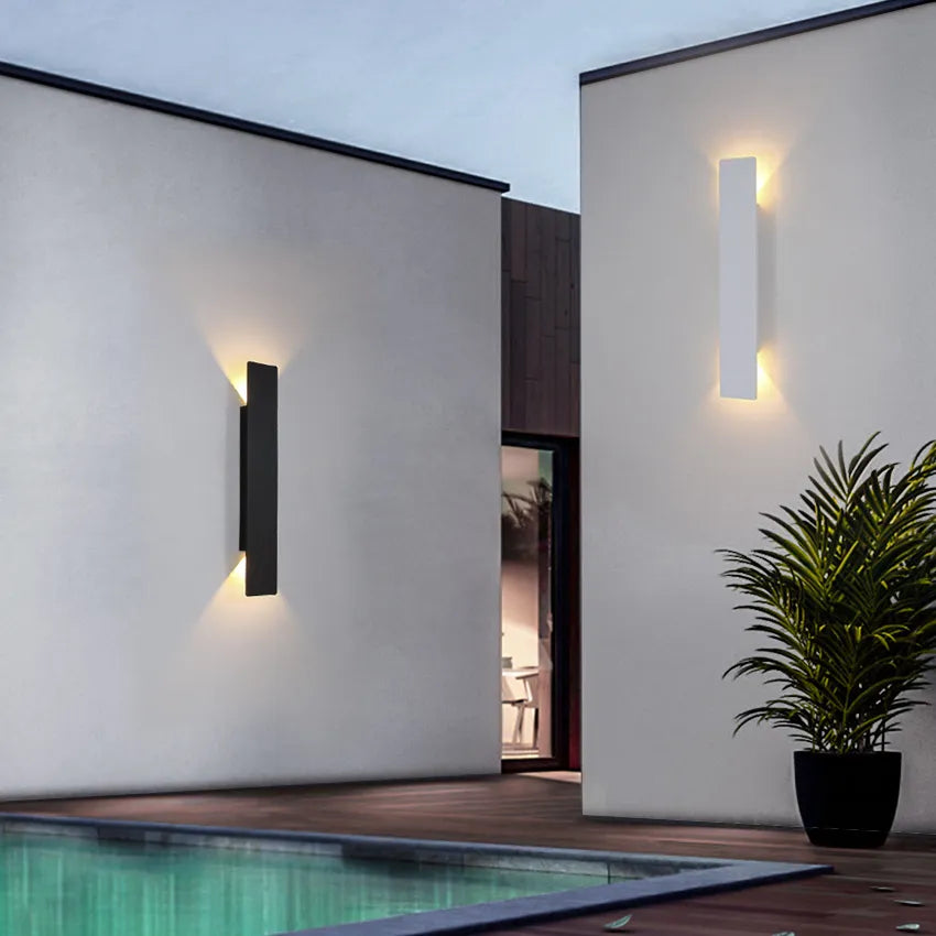 FacadeGlow | Outdoor Wall Light – IP65 Waterproof LED Elegance