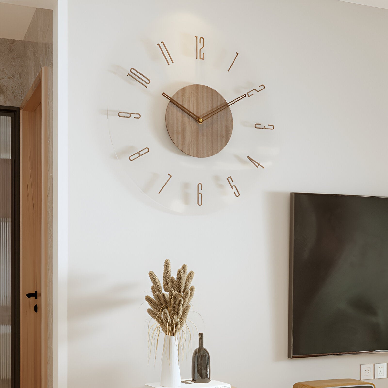 WoodLuxe | Wall Clock – Quiet Elegance for Contemporary Spaces