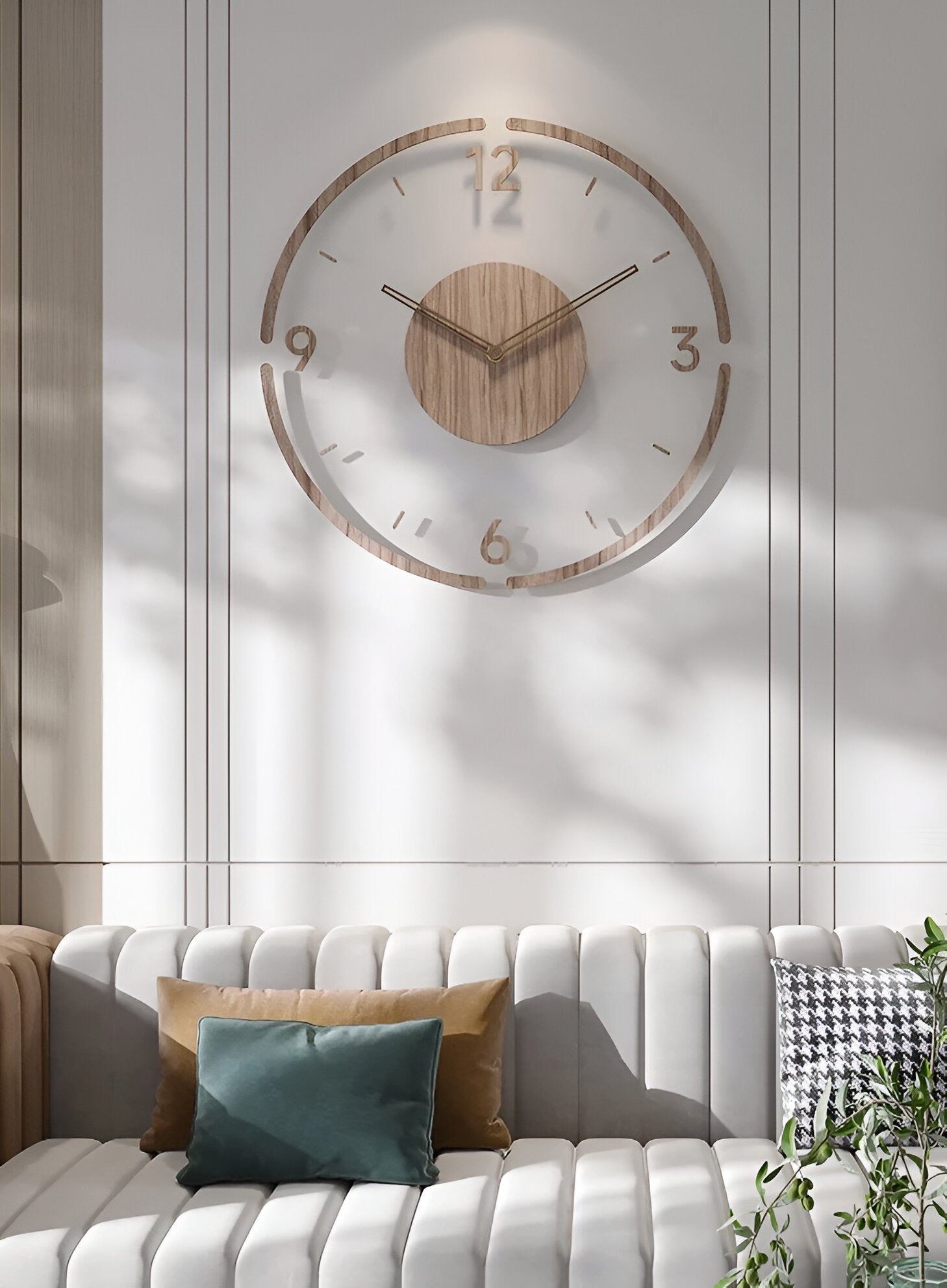 WoodLuxe | Wall Clock – Quiet Elegance for Contemporary Spaces