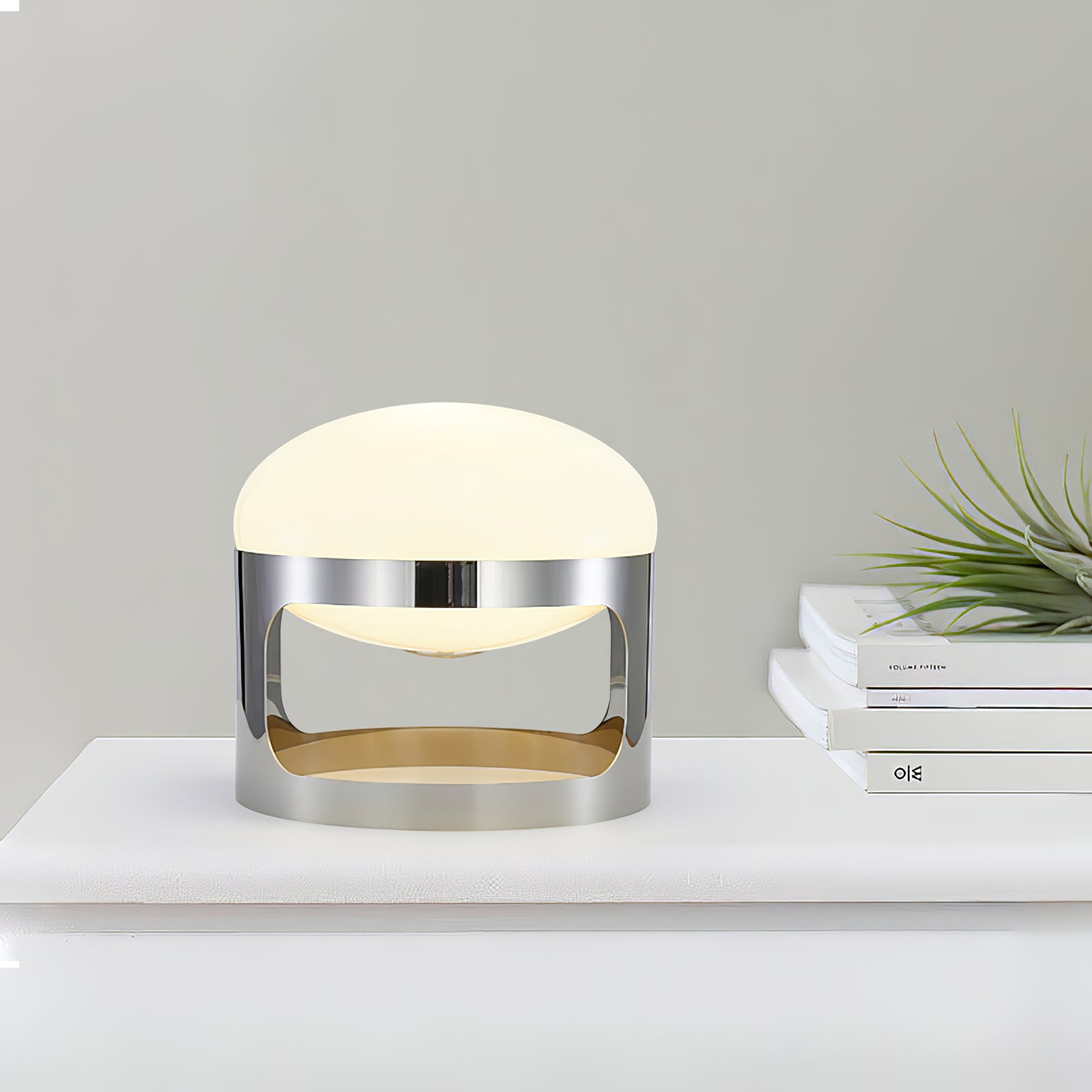 KD27 Chrome Table Lamp - Elegant Bedside or Desk Lamp for Modern Decor