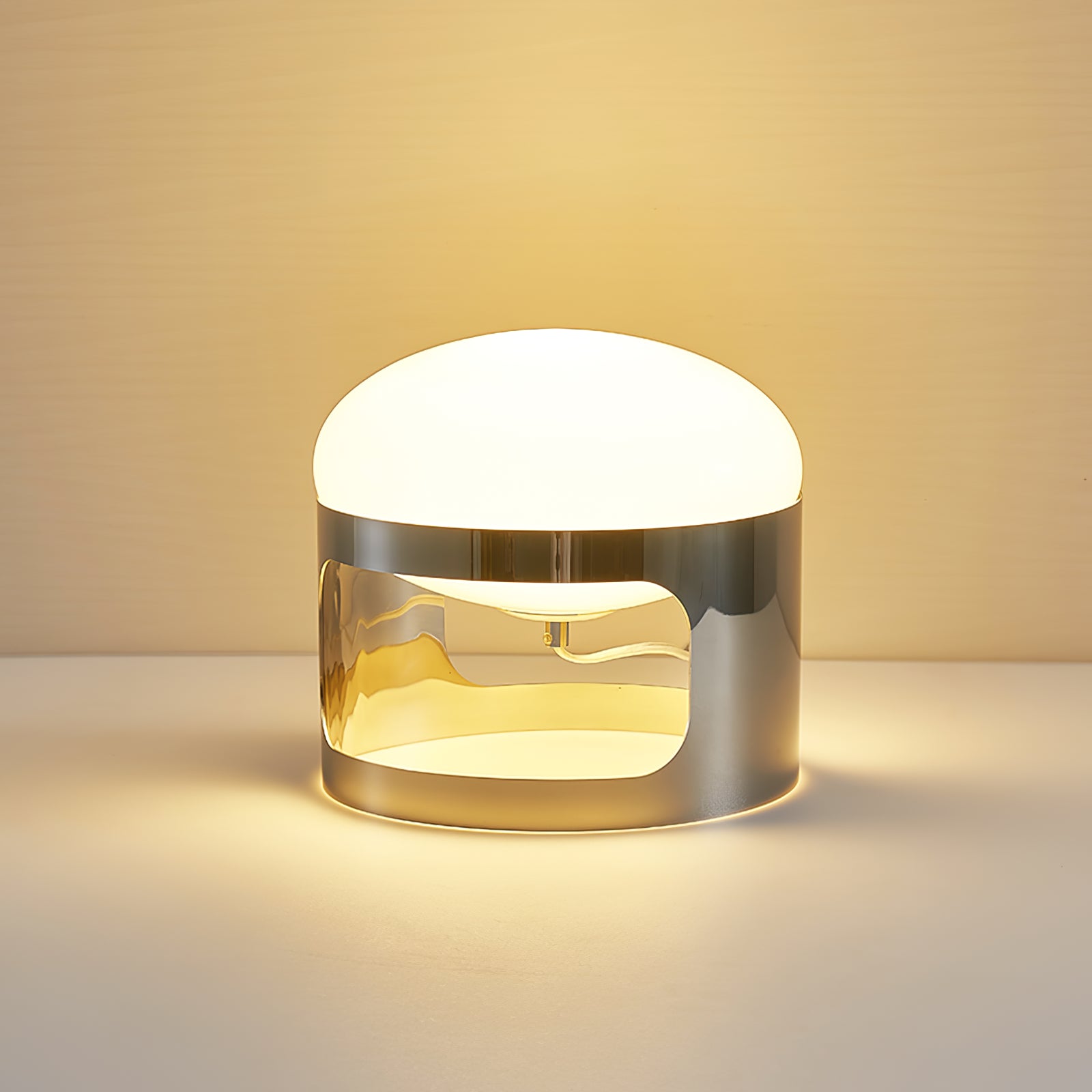 KD27 Chrome Table Lamp - Elegant Bedside or Desk Lamp for Modern Decor