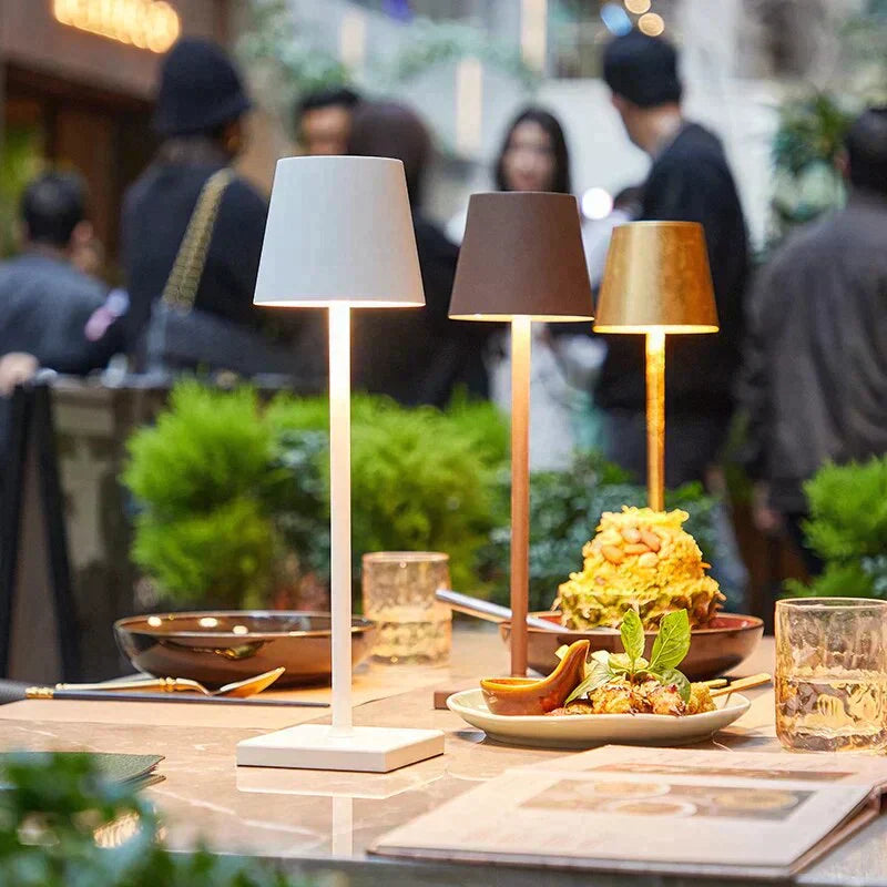 LumaFree | Table Lamp – Rechargeable Modern Lighting for Any Space