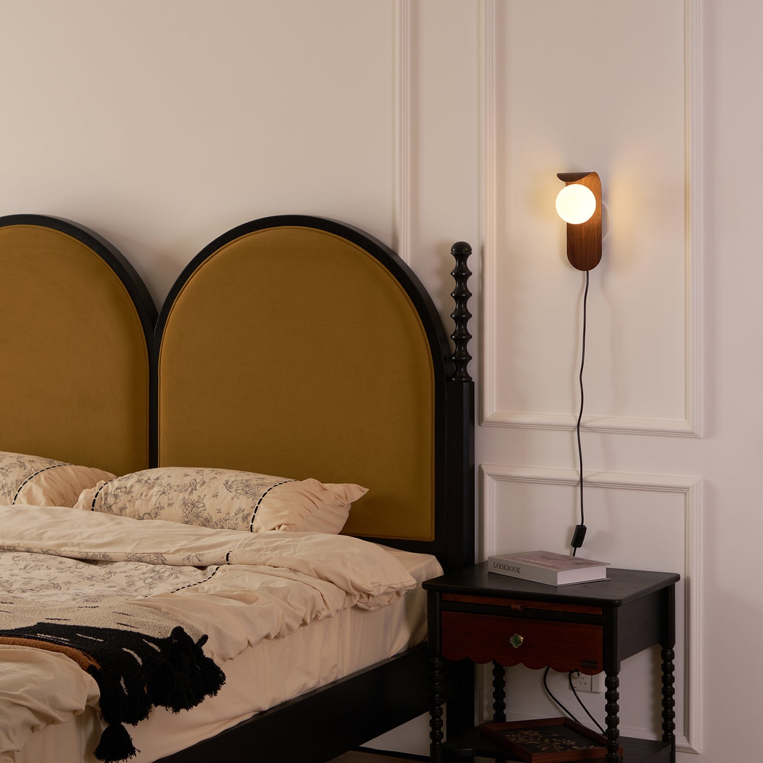Modern Frosted Acrylic Globe Wall Lamp - Damp Rated Sconce for Indoor/Outdoor Use