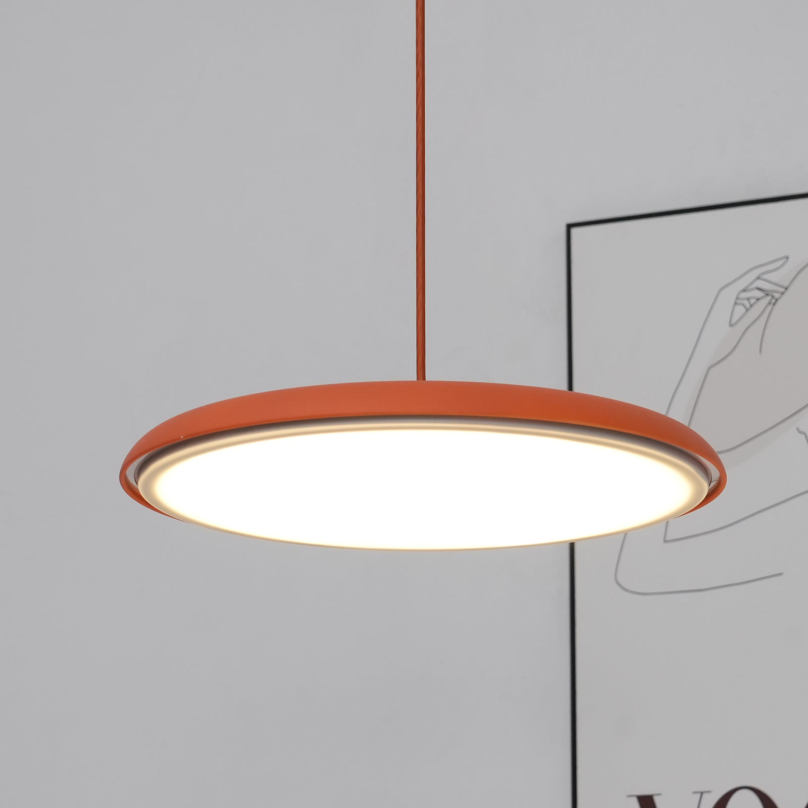 PureLume | Pendant Light – Stylish Fixture with Warm Glow Effect