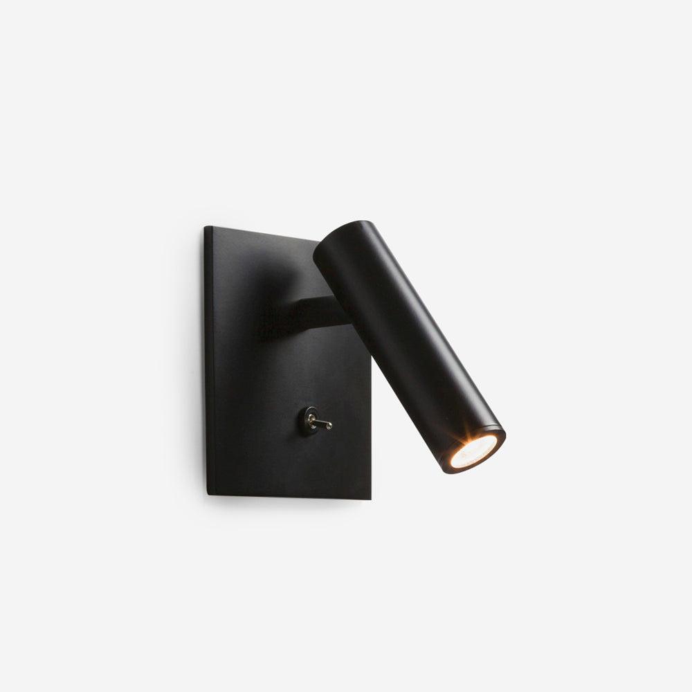 Modern Micro Square Switched Wall Sconce - Integrated LED Indoor Lighting