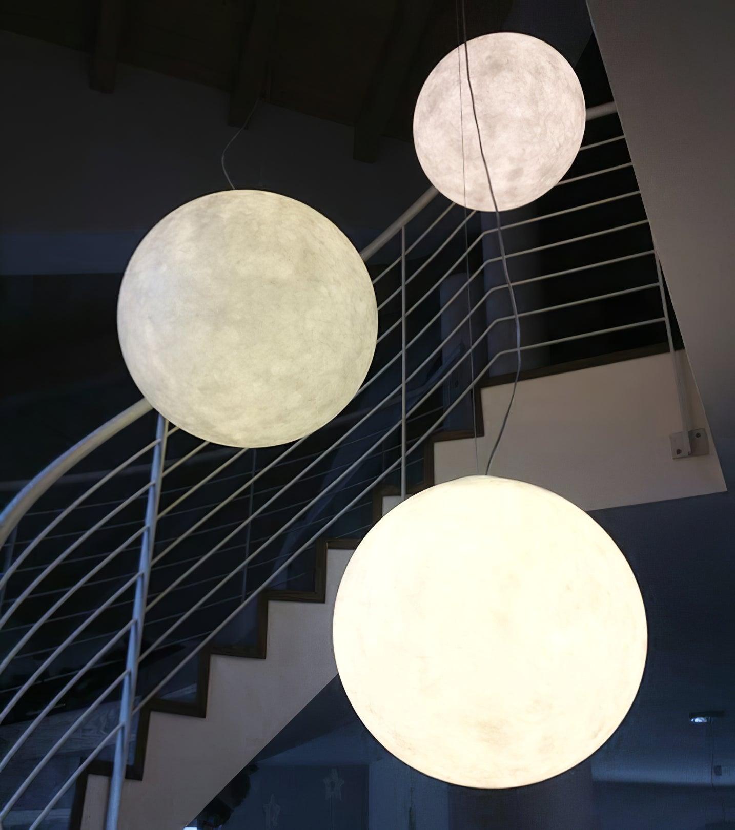 CelestiaLight | Pendant Lamp – Captivating Full Moon Illumination