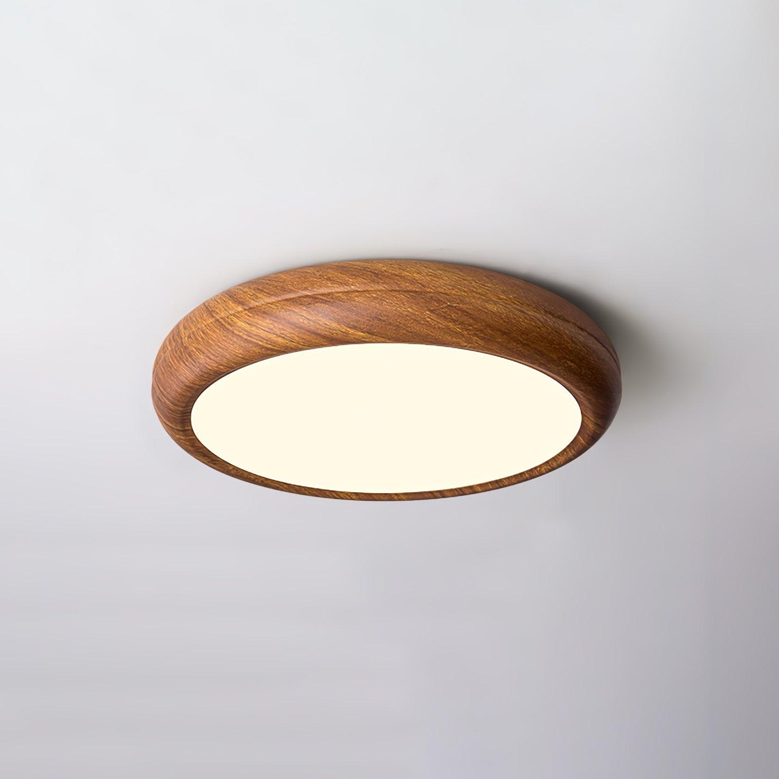 PureLoom | Round Ceiling Light – Cosy Ambient Lighting