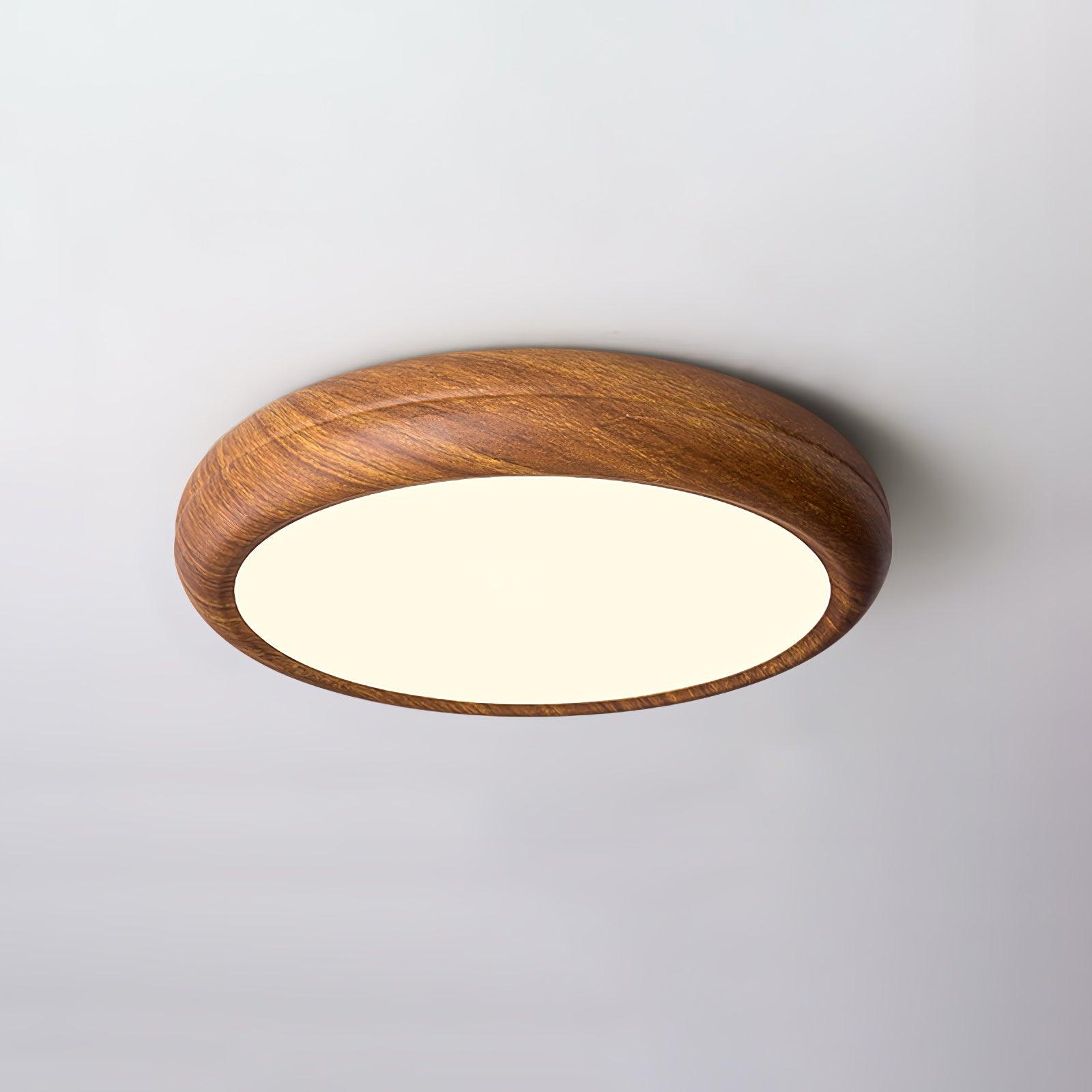PureLoom | Round Ceiling Light – Cosy Ambient Lighting