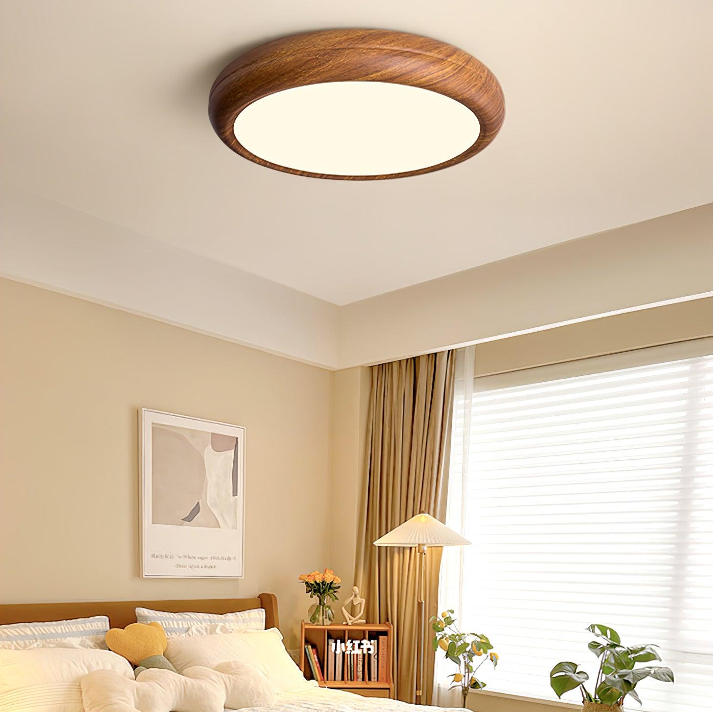 PureLoom | Round Ceiling Light – Cosy Ambient Lighting