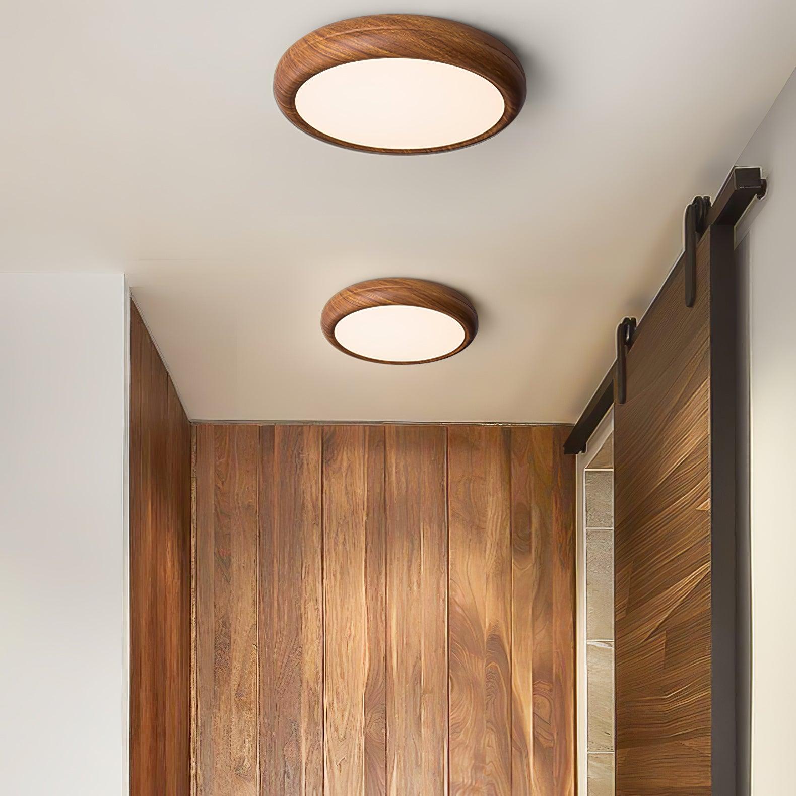 PureLoom | Round Ceiling Light – Cosy Ambient Lighting