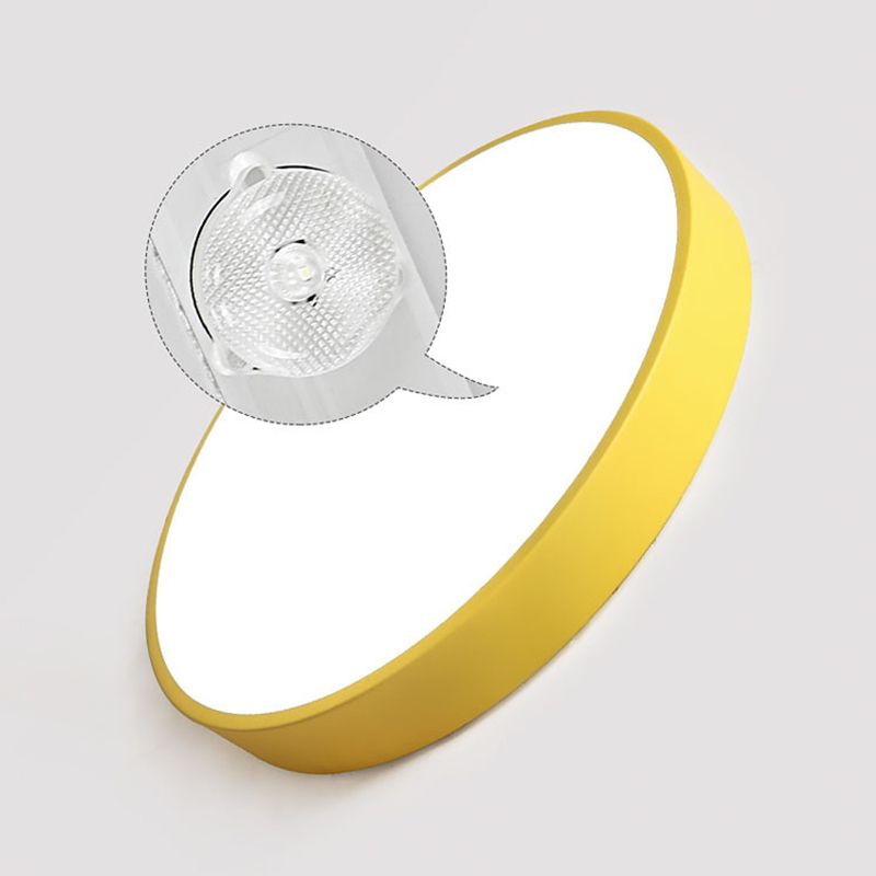 AuraRing | Round Ceiling Light – Soft Pastel LED Glow