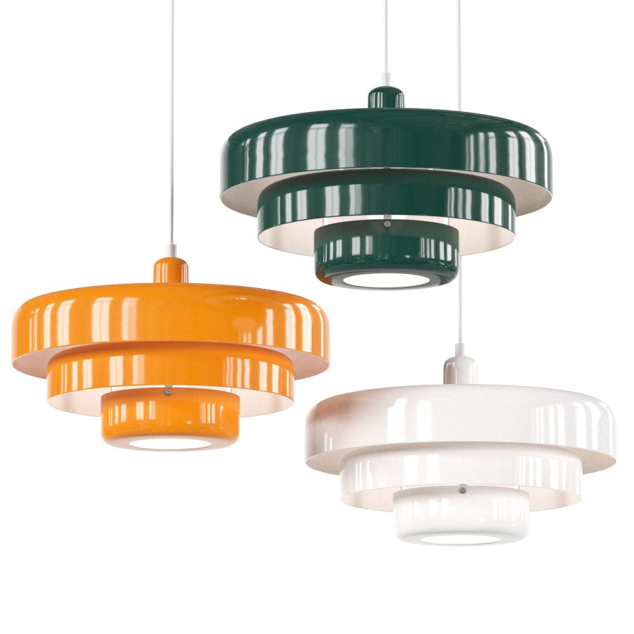 AuraPrism | Glass Ceiling Lamp – Nordic Warm Home Lighting