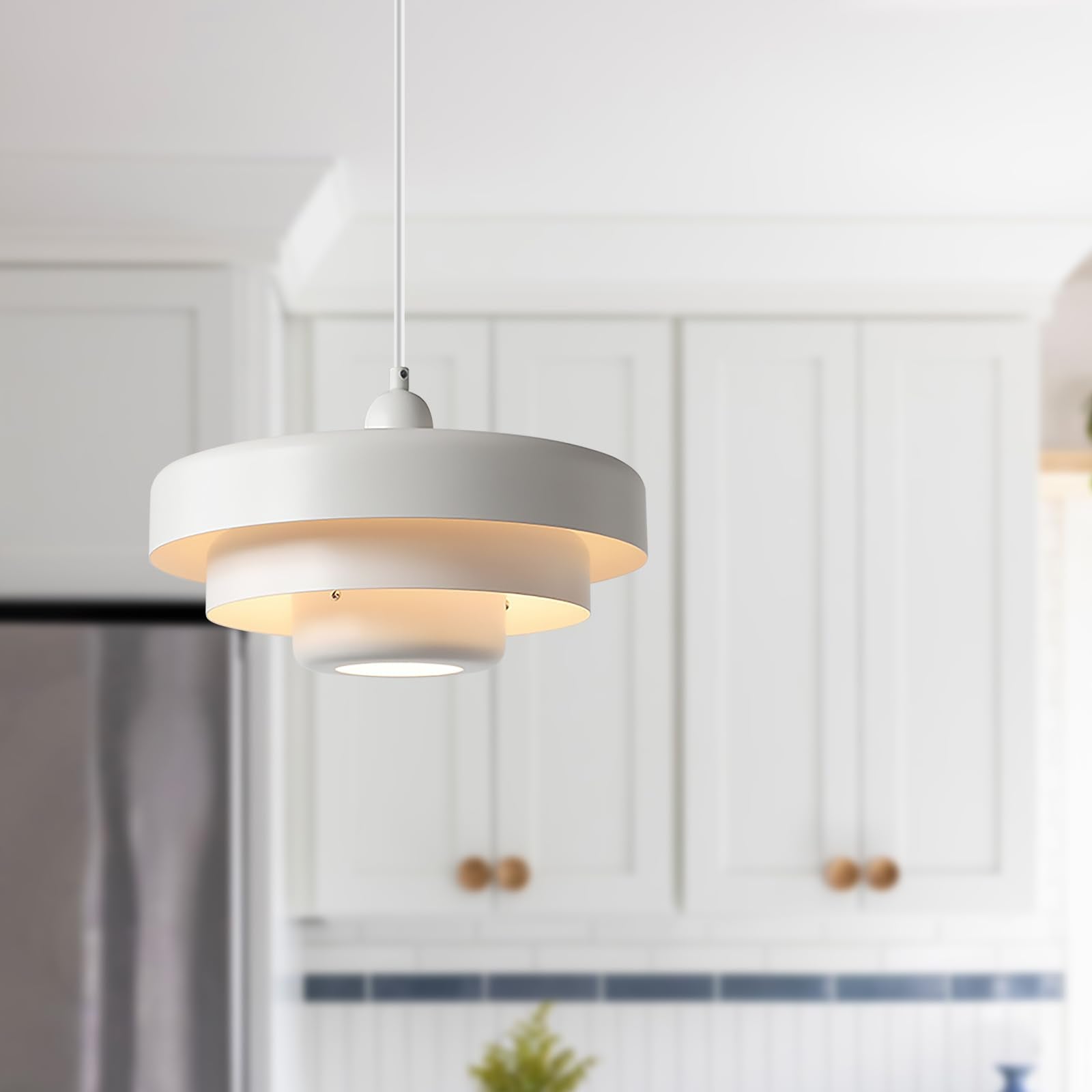 AuraPrism | Glass Ceiling Lamp – Nordic Warm Home Lighting