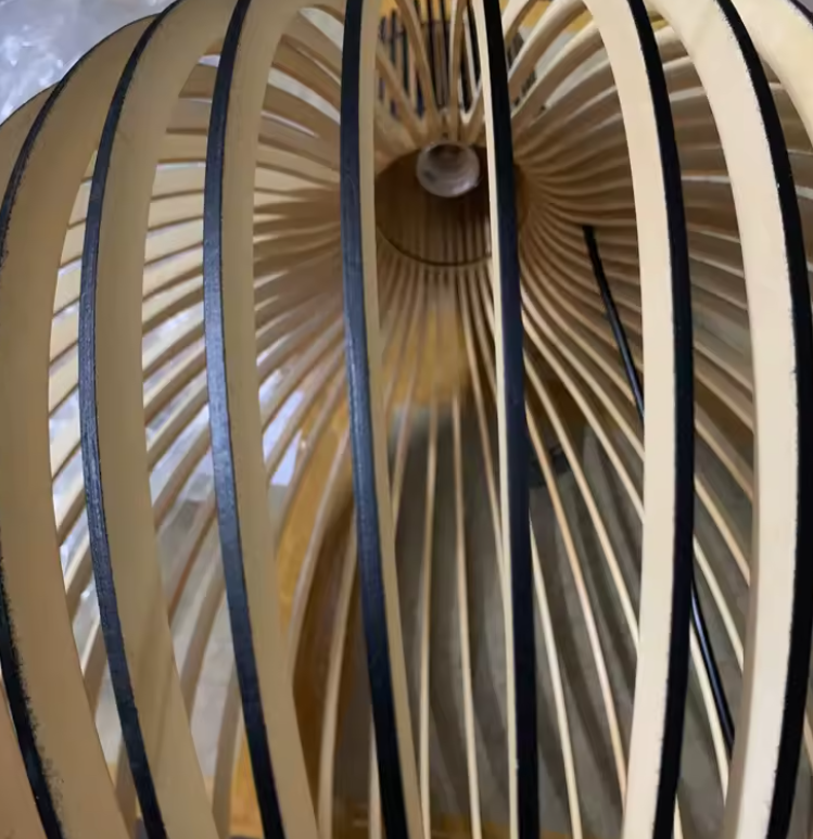 RusticRay | Ceiling Lamp – Natural Soft Light Design