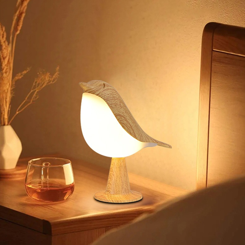 AviGlow | LED Night Light – Rechargeable Bird Design