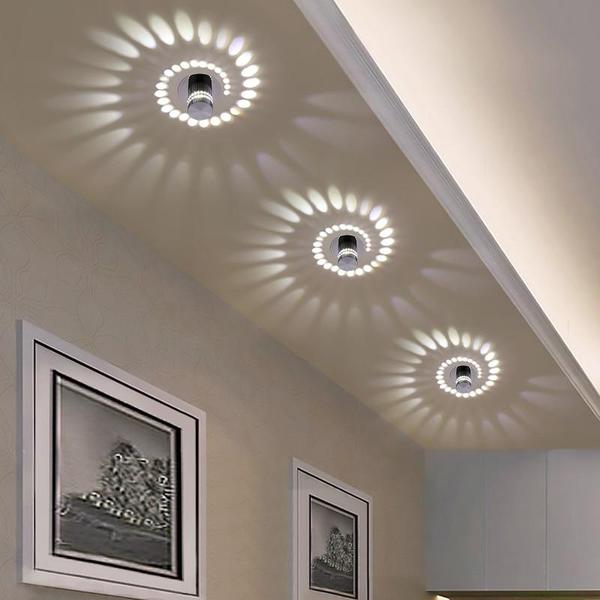LuxeHelix | Ceiling Light – Sophisticated Twist with LED Control