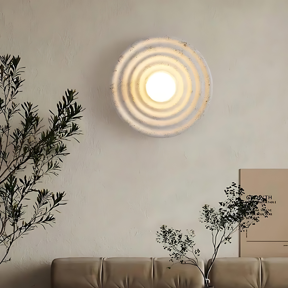 ZenVerve | Wall Lamp – Calm Wabi-Sabi Illumination