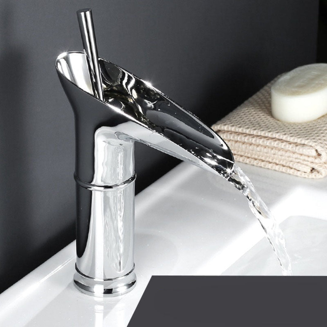 AquaCascade | Waterfall Tap – Spa-Inspired Calm for Your Bathroom