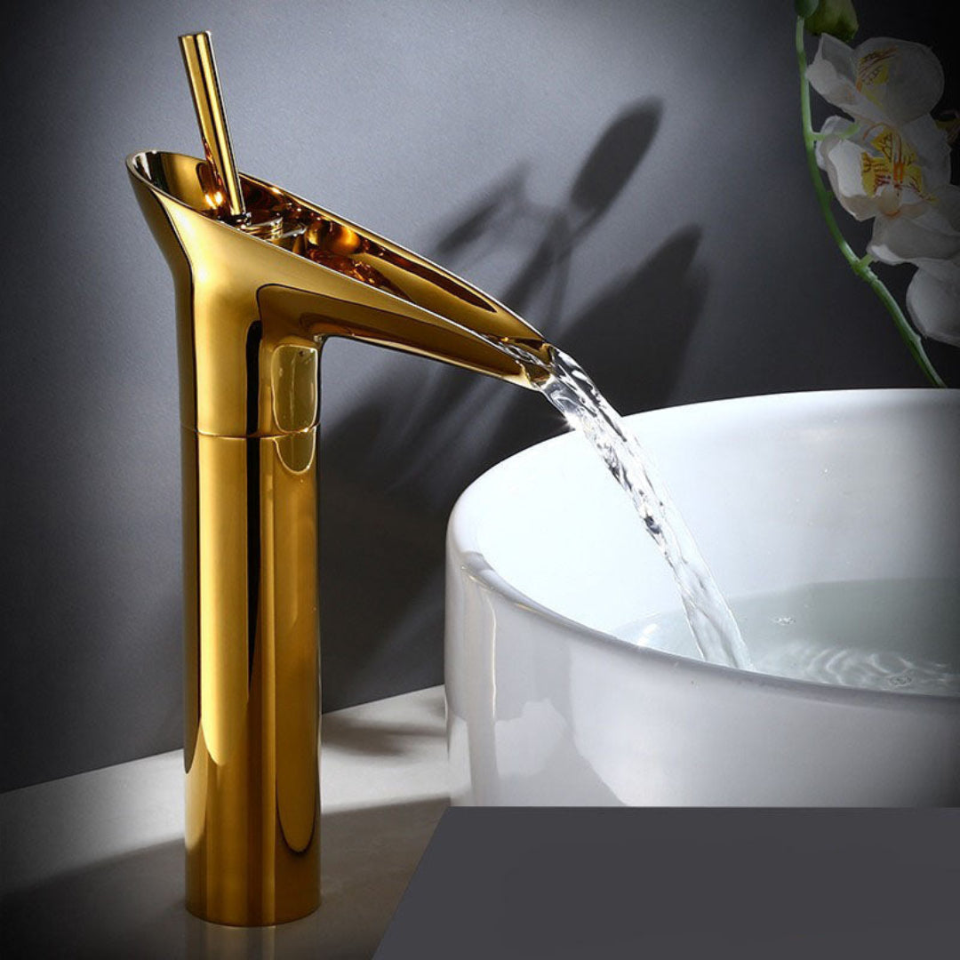 AquaCascade | Waterfall Tap – Spa-Inspired Calm for Your Bathroom