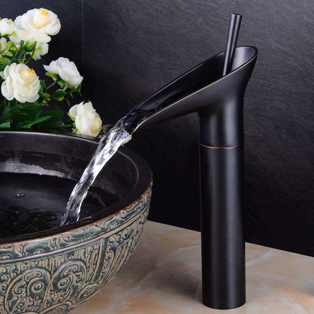 AquaCascade | Waterfall Tap – Spa-Inspired Calm for Your Bathroom