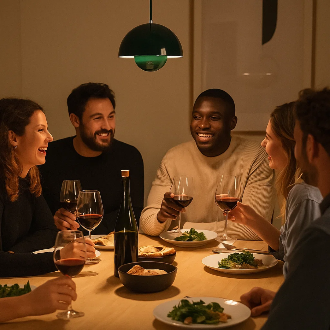 AuraHemis | Ceiling Lamp – Elegant Gentle Dome Lighting