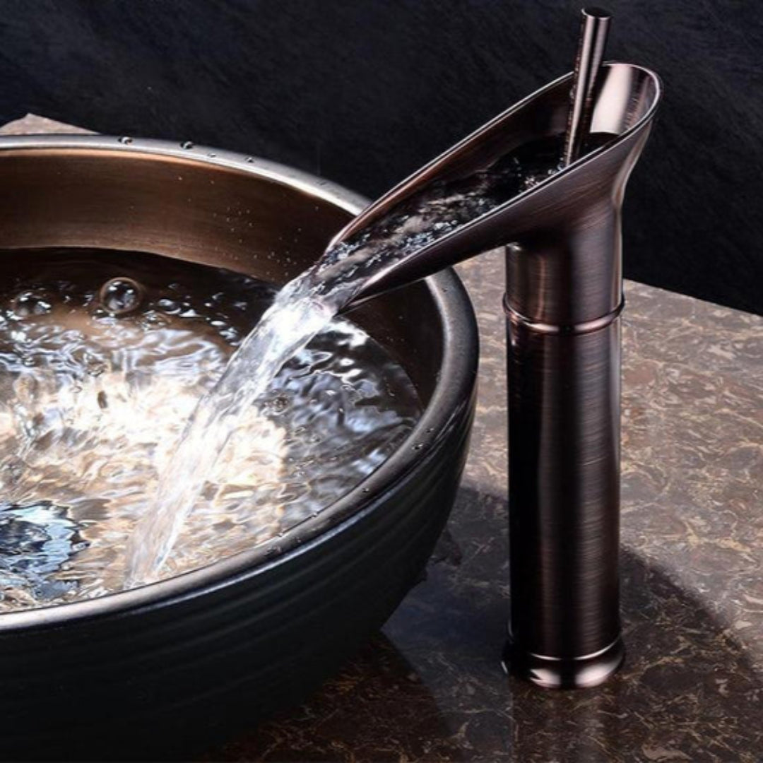 AquaCascade | Waterfall Tap – Spa-Inspired Calm for Your Bathroom