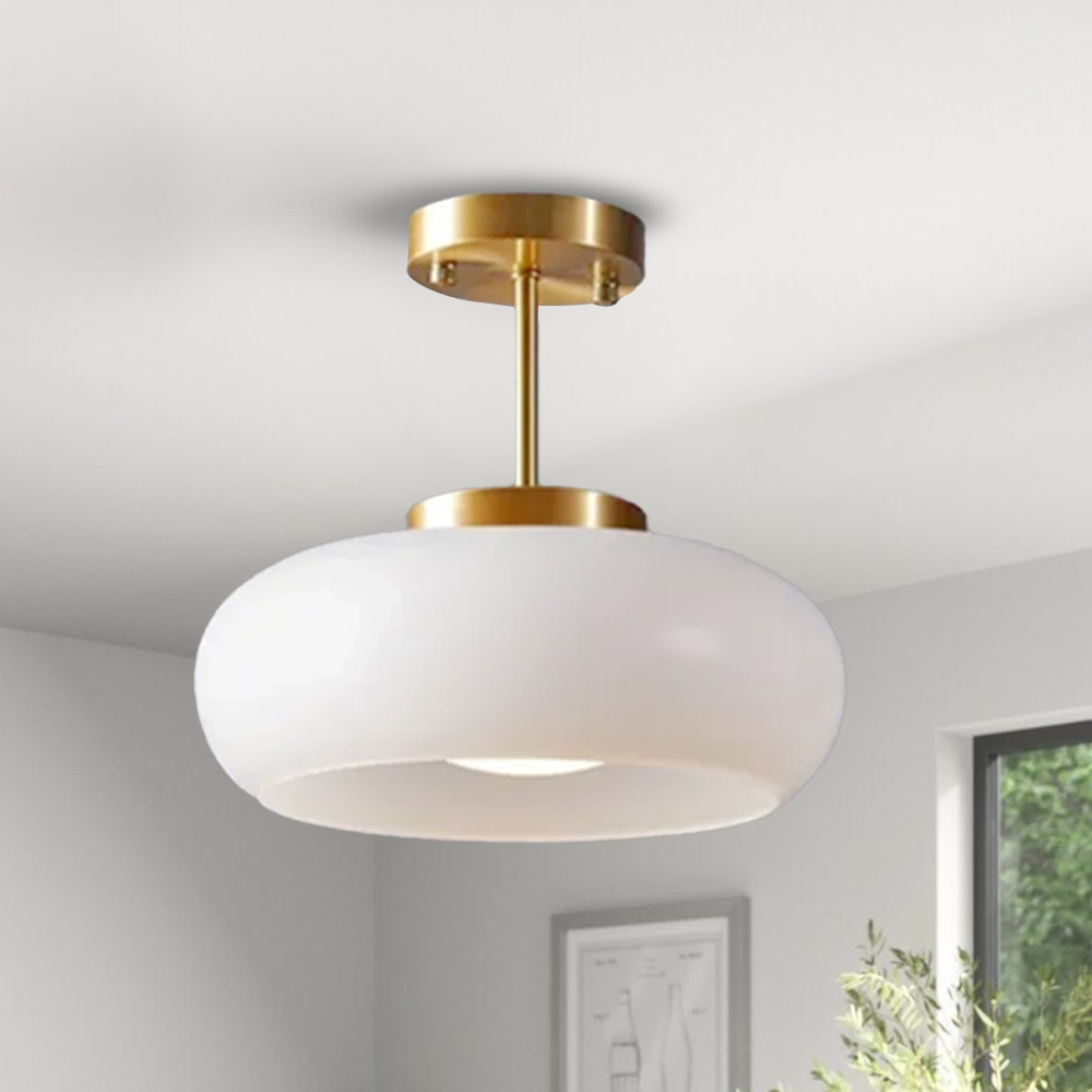 AmberVelo | Ceiling Lamp – Warm Elegant Amber Glow