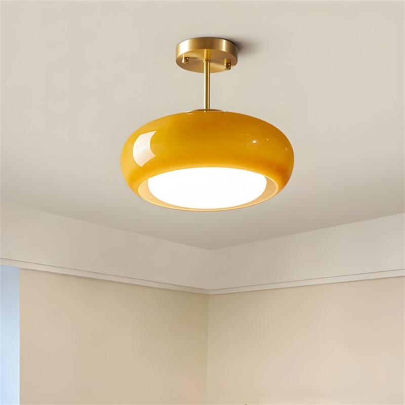 AmberVelo | Ceiling Lamp – Warm Elegant Amber Glow