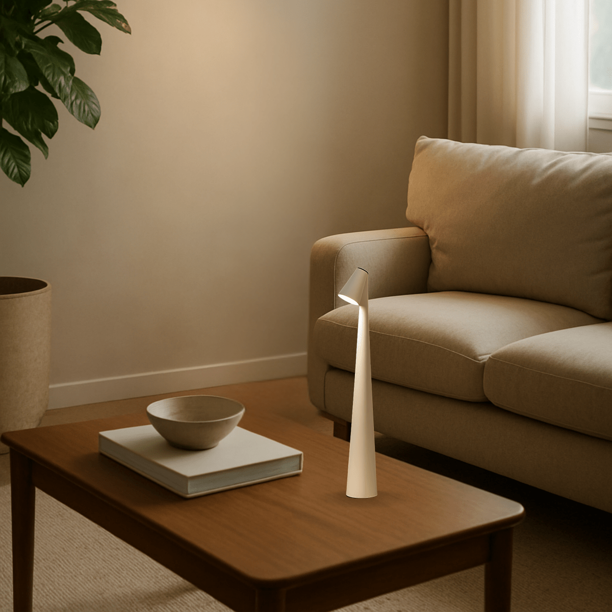 GlowNoble | Table Lamp – Effortless Ambient Lighting