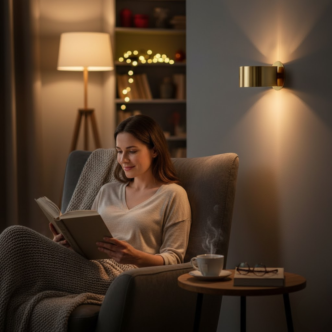 LumaHalo | Wall Lamp – Modern Design & Soft Ambient Illumination