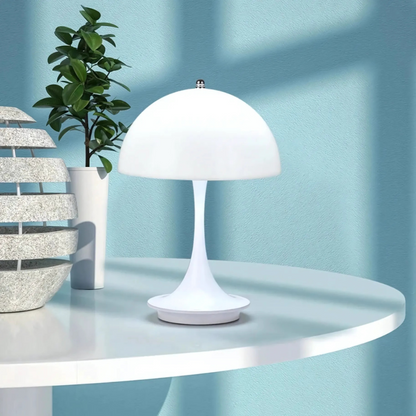 AuroLume | Cordless Mushroom Lamp – Warm LED Glow & Scandinavian Design