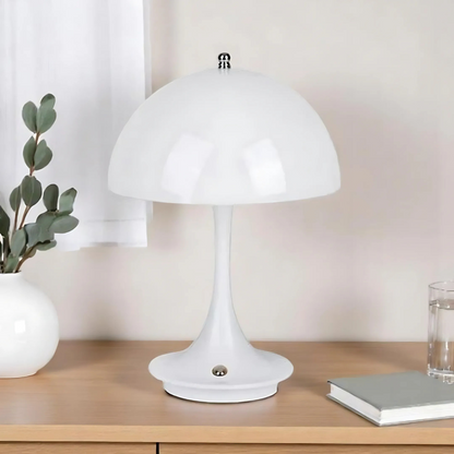 AuroLume | Cordless Mushroom Lamp – Warm LED Glow & Scandinavian Design